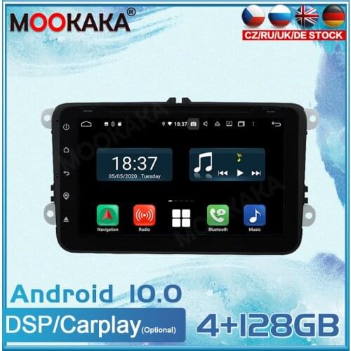 128GB Android 10.0 For SKODA SUPERB 2005-2010 Car Radio GPS Navigation Multimedia Player Radio Tape Auto Stereo Headunit Carplay