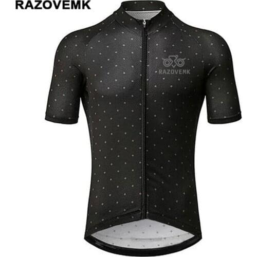 2018 RAZOVEMK Cycling Jersey Summer Cycling Clothing Mtb Bicycle Shirt Short Maillot Ropa Ciclismo Bike Wear Clothes