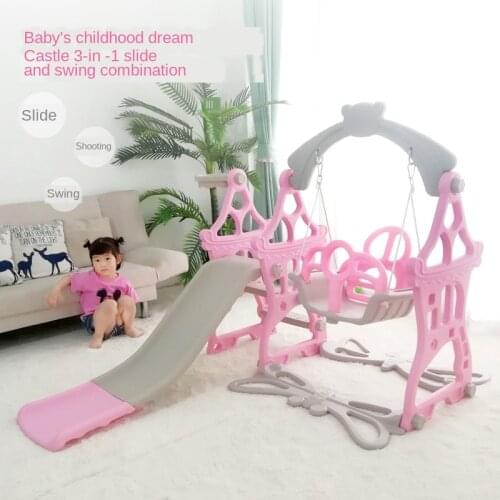 Baby Slide Childrens Indoor Small Baby Swing Combination Childrens Large Toy Playground Kids Games Outdoor Game