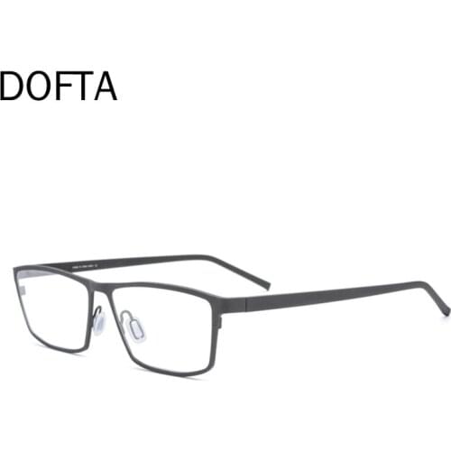 DOFTA Glasses Frame Men Pure Titanium Prescription Eye Glasses For Men New Square Eyeglasses Myopia Optical Frames Eyewear 5179