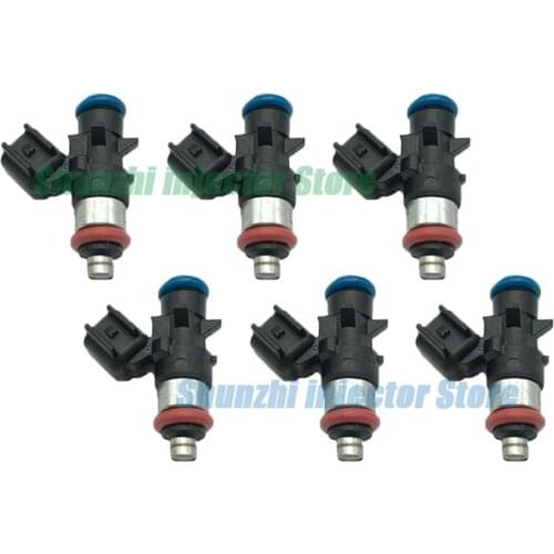 6pcs Fuel Injector Nozzle For bosch Chrysler Dodge ev14 300cc OEM:0280158233 0 280 158 233