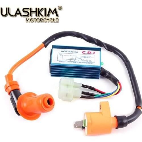 RACING CDI GY6 50 125 150 Ignition Coil For GY6 Scooter Moped 50CC 150CC /For Scooter Moped performance racing CDI Q