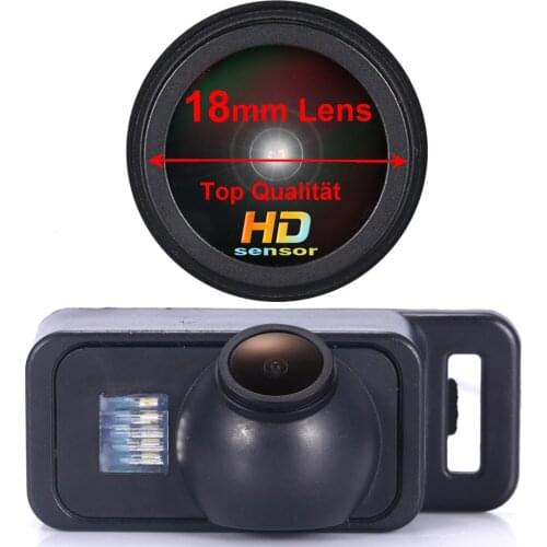 HD CCD 1280*720 pixels 18 mm lens parking rear view car camera for toyota rezi prius mark X 4D MK1 Land cruiser LC 100 Prado