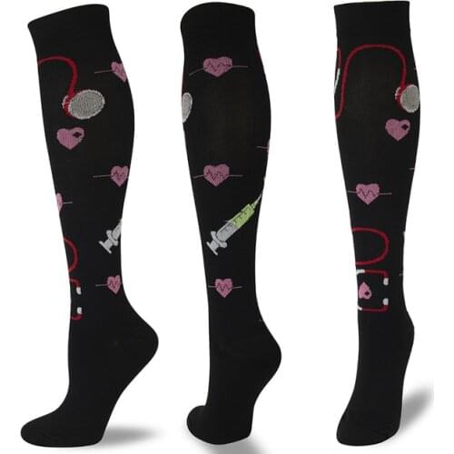 Compression Socks 20-30 Mmhg Is BEST For Athletic Medical Nurse Running Flight Travels For Men & Women Outdoor Sports