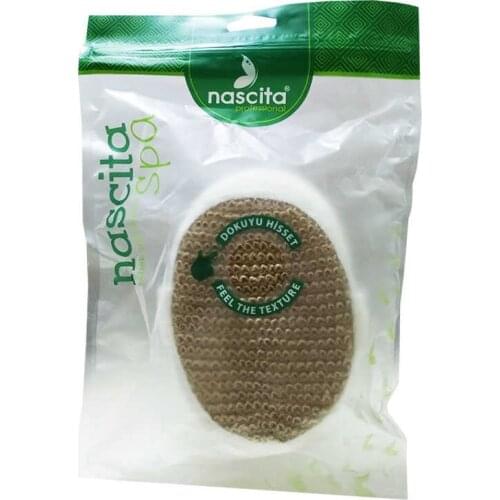 Sisal Shower Sponge Brown 10 X14