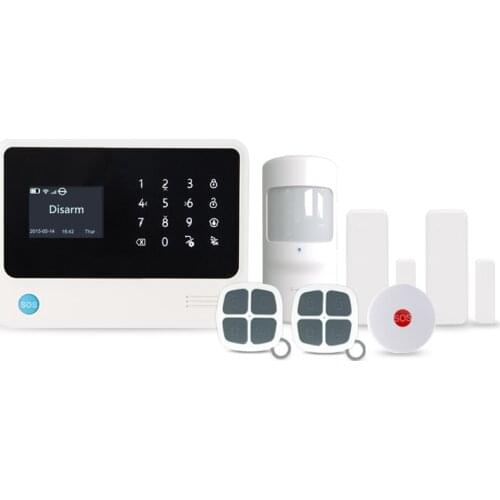 Mobile APP control 3G Wifi home alarm system Contact ID SIA intruder alarm 3G GSM WIFI GPRS SMS burglar alarm system Ifttt alarm