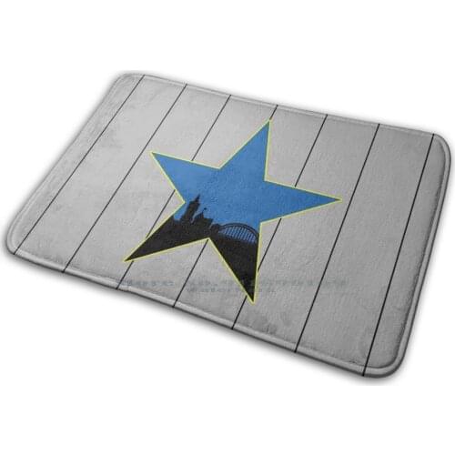 Nufc 83-85 Away Shirt Face Mask Mat Rug Carpet Anti-Slip Bedroom Entrance Door Mat Nufc Newcastle Newcastle Utd Utd Toon Toon