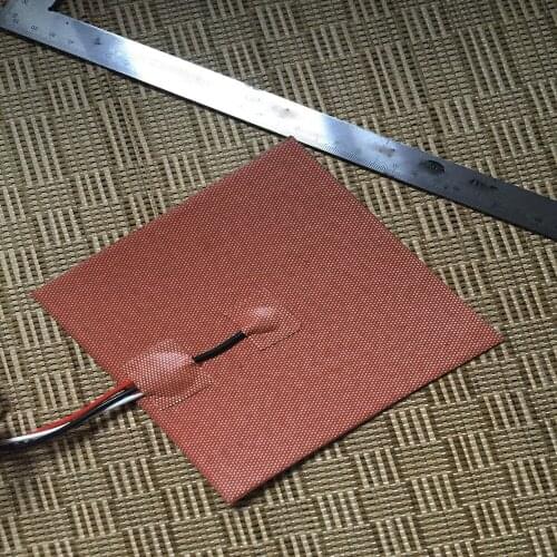 Slicone 280x280mm 120V 600W con 100 k termistore 3m nastro silicone heating element for fiber humidity drying hot plate