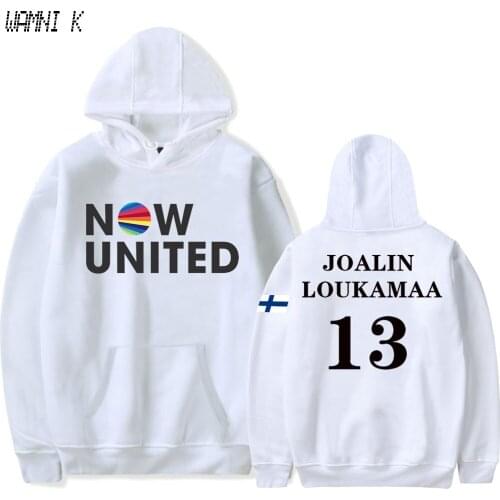 Now United Hoodie Sweatshirts Men/Womens JOALIN LOUKAMAA 13 Finland Pullover Unisex Harajuku spring coat