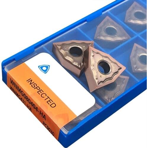 WNMG080404 WNMG080408 HA PC9030 External Turning Tool High Quality Lathe Cutter Tools WNMG 0804 Inserts For MWLNR/L Tool Holder