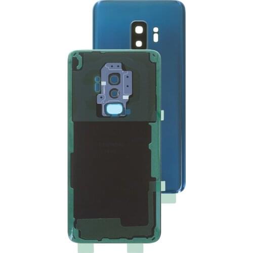 Housing Back Cover Battery Cover Repair Part Replacement compatible with Samsung G965F Galaxy S9 Plus, ( with camera lens)