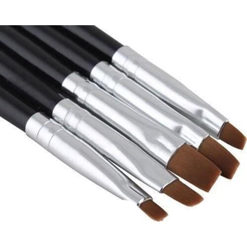 Women 5Pcs/set New Fashion Fingernail Art Pen ACRYLIC UV GEL DESIGN SETS KITS For Girls Lady