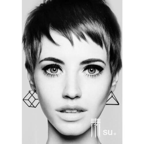 New fashion brief style hollow geometric stud earrings for women 2019 square earrings boucles d'oreilles