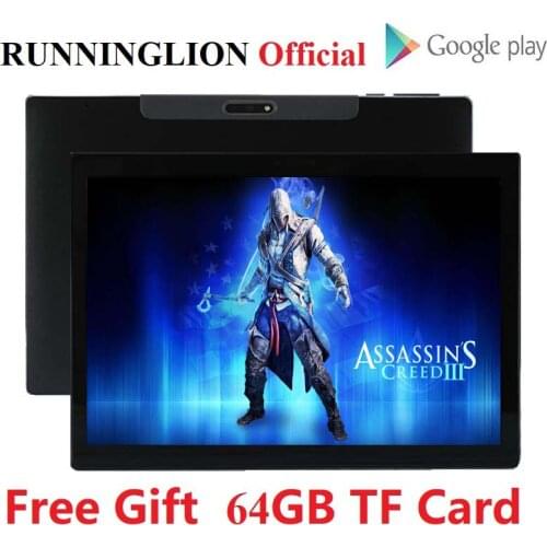 10 Inch Tablet 6GB+128GB Deca Core Dual Cameras 1920x1200 IPS 2.5D Tempered Glass Android 9.0 Pad 13MP WiFi GPS