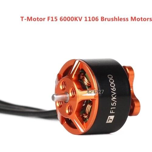 2021 NEW 1pcs T-Motor F15 6000KV 1106 Brushless Motors FPV Motor For Mini Brushless FPV RC Racing Drone RC Parts Accessories
