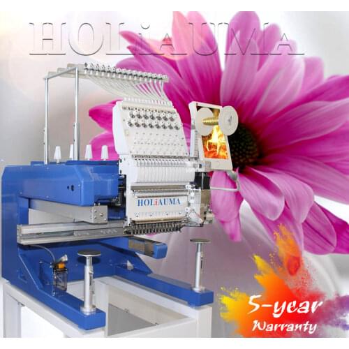 Tajima quality type 1 head 15 needles Computerized embroidery machine price with 1200 spm high speed for cap/tshirt/flat