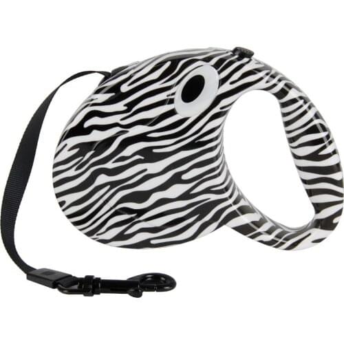 Freeshipping Auto Leash Zebia Stripe Pet Leashes Puppy Dog Small Cats Leash Retractable Leash Length3M China Chain Less Supplies