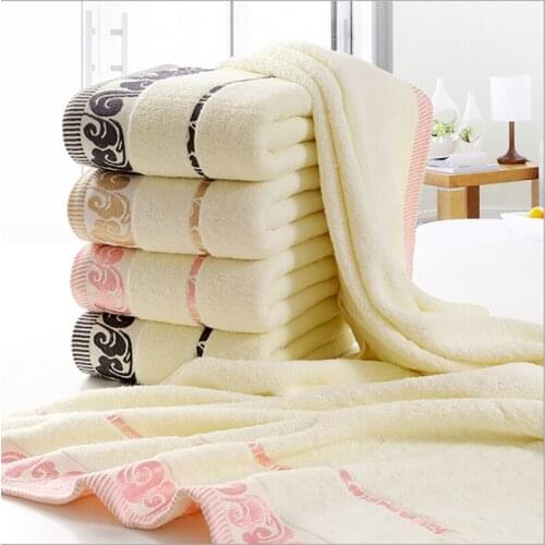 Beige Large Beach Towel Terry Hammam Towels Cloud Pattern Embroidered for Bath Shower Hotel 100% Cotton Soft Microfiber
