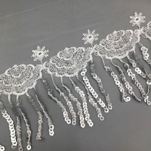 2 yards Sliver Clouds Sequin Fabric for Glitter Clothes Dress Bikini Pillow Sequin Tablecloth Table Stage DIY Party Wedding