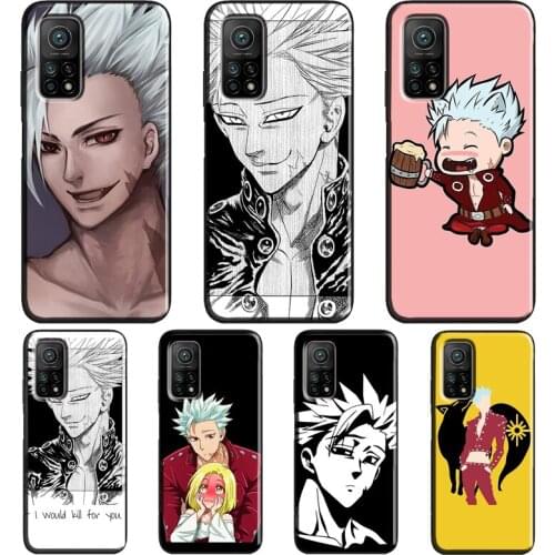 Ban Nanatsu no Taizai Case For Xiaomi Mi 11 Ultra 9 10 Lite Mi 10T Pro Note 10 Lite Cover For POCO X3 Pro M3 F3