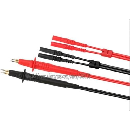 UNI-T UT-L46 Four Wire Test Leads Probe use for UT620A UT620B Red + Black