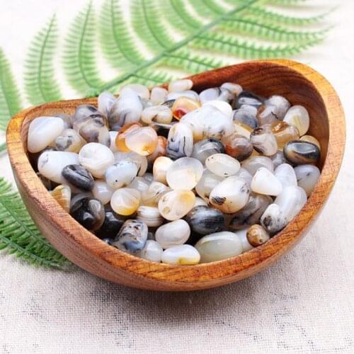 Ocean chalcedony gemstones natural quartz minerals crystal tumbled stones peceras y acuarios reiki healing modern home decor