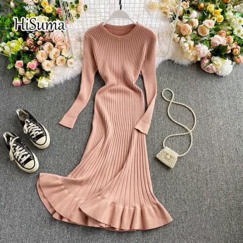 Модные платья-футляры HISUMA China At AliExpress