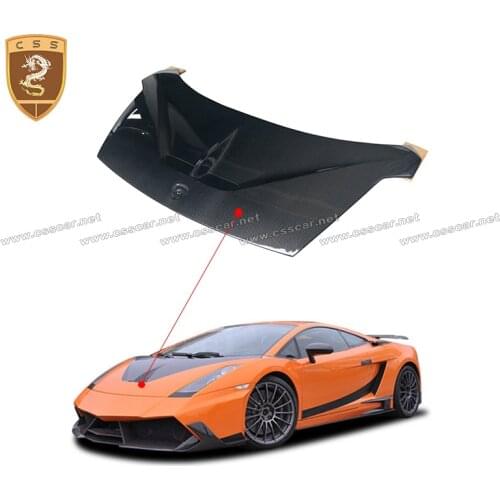 Real Carbon Fiber Hood Fit For Lamborghini Gallardo LP550 Cover Car Accessories
