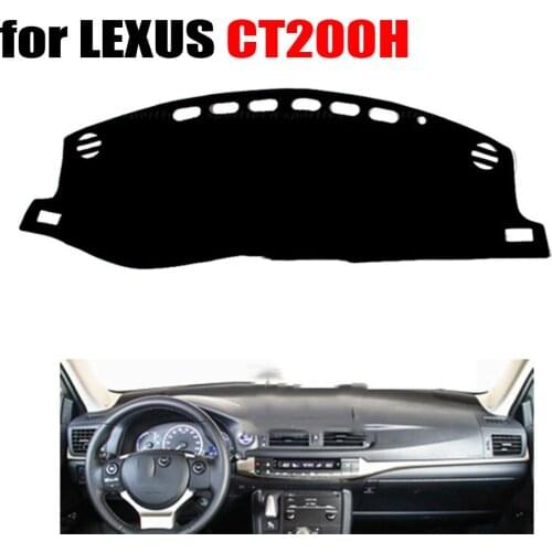 Car dashboard cover mat For LEXUS CT200H Low configuration Left hand drive dashmat pad dash covers auto dashboard accessories