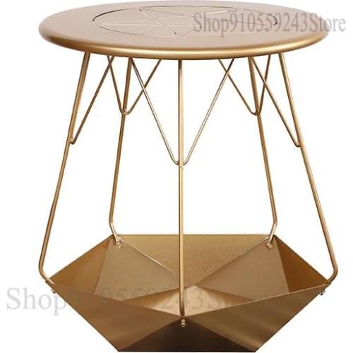 Small Coffee Table Nordic Modern Minimalist Living Room Sofa Side Cabinet Net Red Creative Home Light Luxury Corner Table Small
