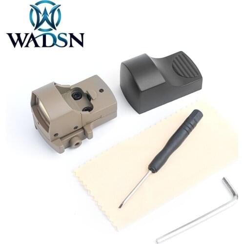 WADSN Tactical Riflescope Mini Red Dot Sight Hunting Shootgun AK47 Reflex Scope Optic Sight Mount Fit 20mm Picatinny Rail