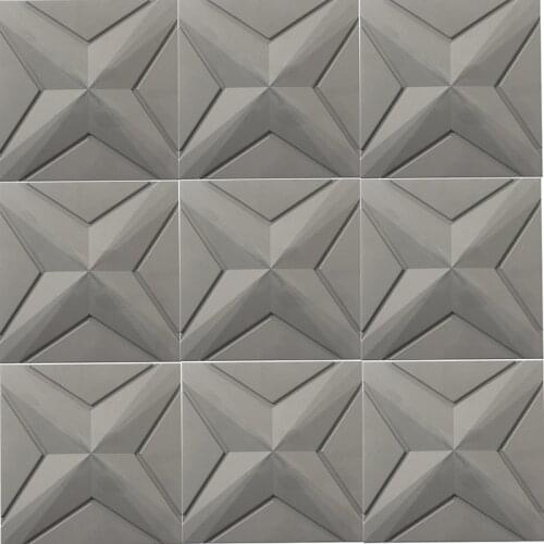 Concrete Wall Tile Silicone Mould Geometric Plaster Mold Handmade Decorative Tool