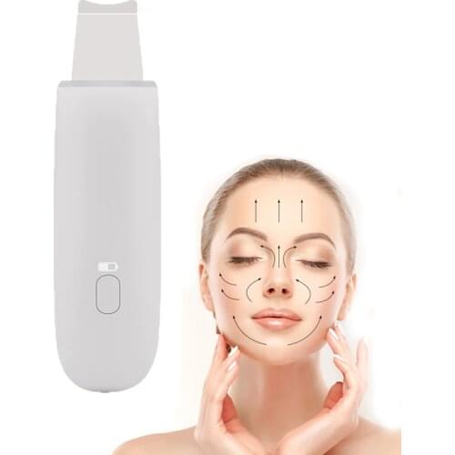 Skin Scrubber Remove Dirt Blackhead Reduce Wrinkles Spots New Hot Sale Ultrasonic Deep Face Cleaning Machine Face Care Tools