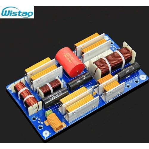 High power Crossover 1200W Professional 2Way Crossover-point 1.8KHZ for 12-15-inch High-power Subwoofer Speaker Unit HIFI Audio