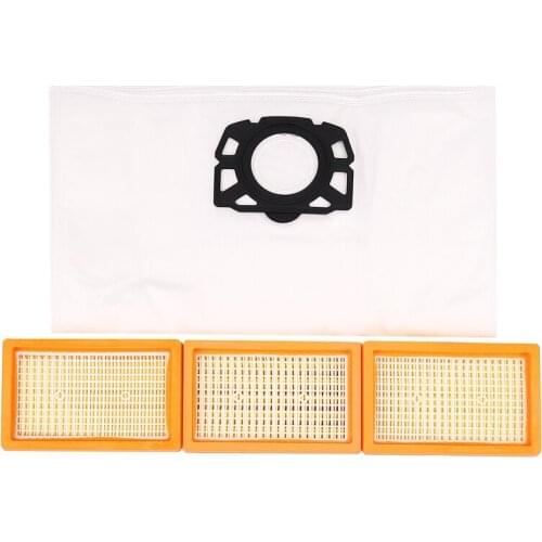 Replacement Karcher Spare Parts Cleaner Bags Filters For Karcher Wd4 Wd5 Wd6 Premium Mv4 Mv5 Mv6