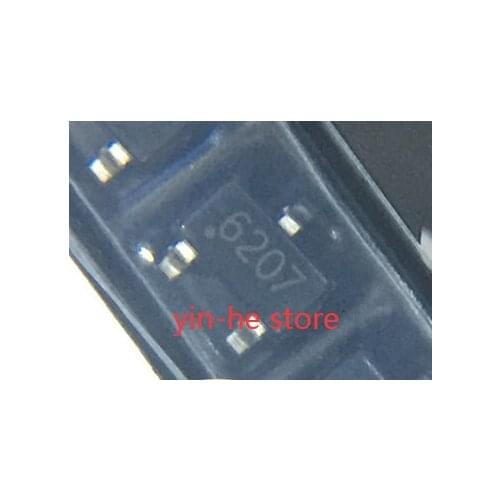 5PCS AH1815-W-7 SOT23 screen printing 6207 SUP-TECH Hall switch sensor