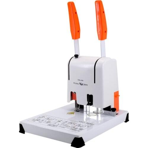 CD-310 Punch Binding Machine 220V/120W Rivet Tool Office Appliance Professional Equipment Binding Machine Tool