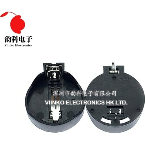 10PCS CR2025 Battery Button Cell Holder Socket Case CR2032 battery holder 2032