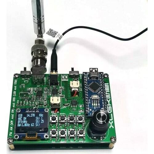 DIY SI4735 Wishcolor New SDR SI4732 All Band Radio Receiver FM AM (MW and SW) SSB (LSB and USB) Pcb Board