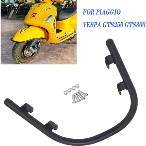 FOR Vespa GTS300 GTS 300 GTS250 GTS 250 gts 300 250 Bumper Front Fender Fender Black Bumper Fender U-Bar Crash Bars Motorcycle