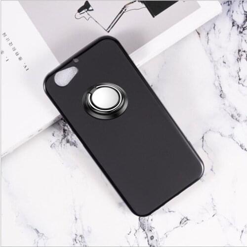 Soft Case For HTC One M9 M10 A9S Desire 12 U11 U12 Plus Life 2010 Pro 820 626 12S U19E Back Ring Metal Car Magnetic Holder Cover