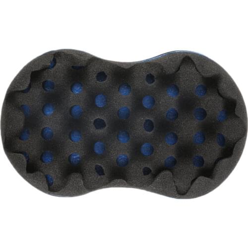 New Double Barber Hair Brush Oval Sponge Locking Coil Afro Curl Wave Drop Shipping Wholesale