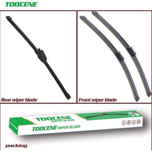 Front And Rear Wiper Blades For Skoda Superb(Hatchback) 2008-2015 Windscreen Windshield Wipers Auto Car Accessories