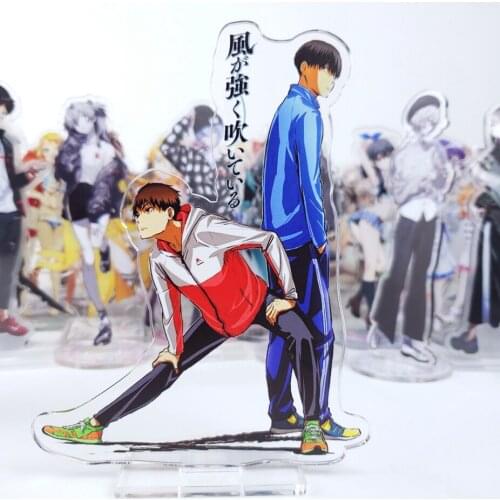 Anime Run with the Wind Akane Kashiwazaki Kurahara Kakeru Acrylic Stand Figure Desktop Decoration Collection Model Toy Gifts