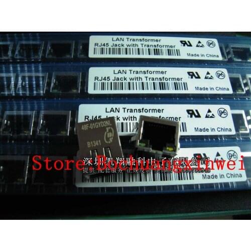 Free Shipping 48F-01GYD2NL RJ45 Jack with teansformer
