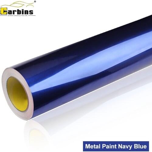 Carbins Film Metal Paint Navy blue High Quality Vinyl Car Wrap