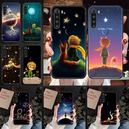 The Little Prince Phone case For Xiaomi Redmi Note 7 7A 8 8T 9 9A 9S 10 K30 Pro Ultra black soft back tpu shell fashion funda