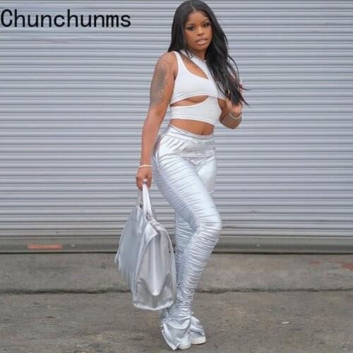 Женские брюки с высокой талией CHUNCHUNMS China At AliExpress