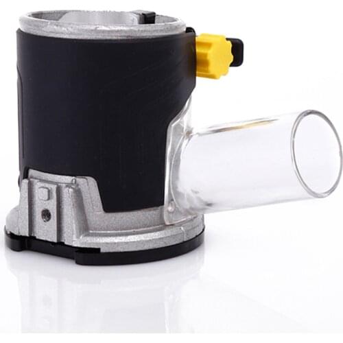 Plunge Router Base Aluminum Alloy Base Vacuum Cleaner Trimming Machine Base Bakelite Milling Woodworking Slotting Machine