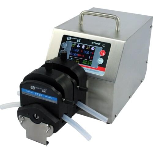 WT300F 2XYT15 Big Flow Intelligent Dispensing Peristaltic Dosing Filling Pump Lab Industry Pump 0.006-1300ml/min